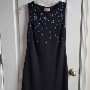 Ann Taylor Size 4 Black Cocktail Dress